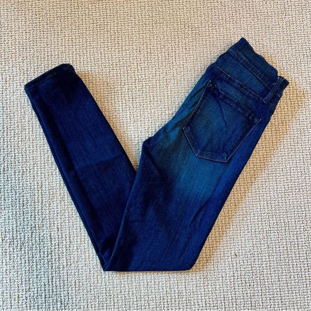 Frame Le High Skinny Jeans in Disco